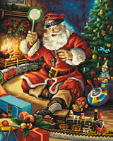 Weihnachtsmann Eisenbahn von Schipper Malen nach Zahlen WWeihnachtsmann Eisenbahn