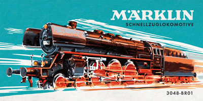 Märklin Dampflokomotive 3048 BR01 von Schipper Malen nach Zahlen Märklin Dampflokomotive 3048 BR01
