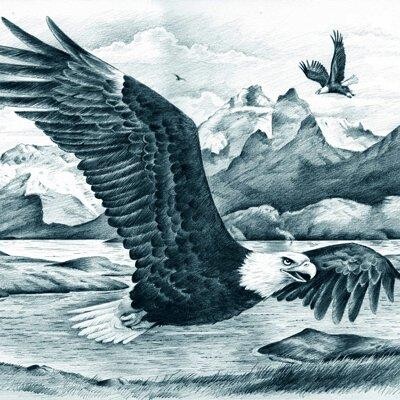 Malen nach Zahlen mit Buntstiften