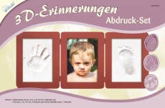 3D Erinnerungen - Abdruck Set Bilderrahmen groß