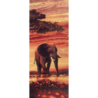 Elefanten Karawane - Malen nach Zahlen - Schipper