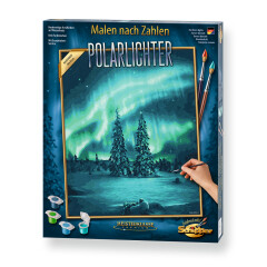 Polarlichter - Schipper Malen nach Zahlen Meisterklasse Premium 40x50cm