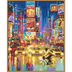 New York Times Square - Schipper Malen nach Zahlen Meisterklasse Premium 40x50cm