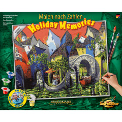 Holiday Memories - Schipper Malen nach Zahlen Meisterklasse Premium 40x50cm