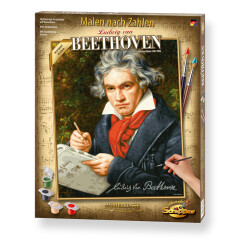 Ludwig van Beethoven - Schipper Malen nach Zahlen Meisterklasse Premium 40x50cm