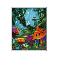 Verzauberte Pilze - Malen nach Zahlen Schipper Meisterklasse Klassiker 24x30 cm