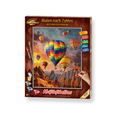 Heißluftballons - Schipper Malen nach Zahlen Meisterklasse Premium 40x50cm