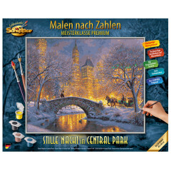 Stille Nacht im Central Park - Schipper Malen nach Zahlen Meisterklasse Premium 40x50cm