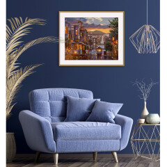 Abendstimmung in San Francisco - Schipper Malen nach Zahlen Meisterklasse Premium 40x50cm