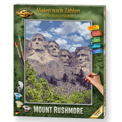 Mount Rushmore - Schipper Malen nach Zahlen Meisterklasse Premium 40x50cm