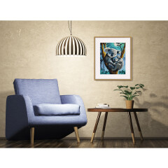 Koala mit Baby - Schipper Malen nach Zahlen Meisterklasse Premium 24x30cm