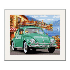 Volkswagen Käfer - Schipper Malen nach Zahlen Meisterklasse Premium 40x50cm
