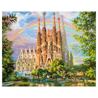 Sagrada Familia - Schipper Malen nach Zahlen Meisterklasse Premium 40x50cm