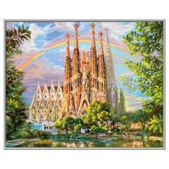 Sagrada Familia - Schipper Malen nach Zahlen Meisterklasse Premium 40x50cm