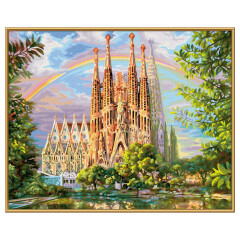 Sagrada Familia - Schipper Malen nach Zahlen Meisterklasse Premium 40x50cm