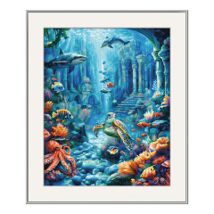 Unterwasserwelt - Schipper Malen nach Zahlen Meisterklasse Premium 40x50cm