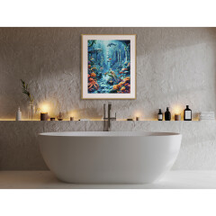 Unterwasserwelt - Schipper Malen nach Zahlen Meisterklasse Premium 40x50cm