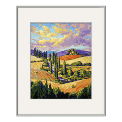 Zypressenallee - Schipper Malen nach Zahlen Meisterklasse Premium 24x30cm